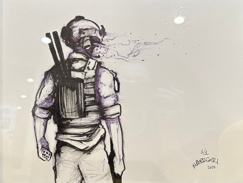 Sketch, as the energy flows