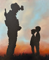 To my Sons, I’ll be right back
