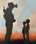 To my Sons, I’ll be right back