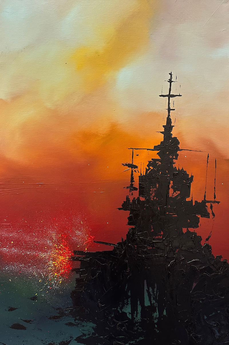 War Ship 20x30
