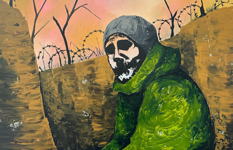 Where then is the road to peace 20x30