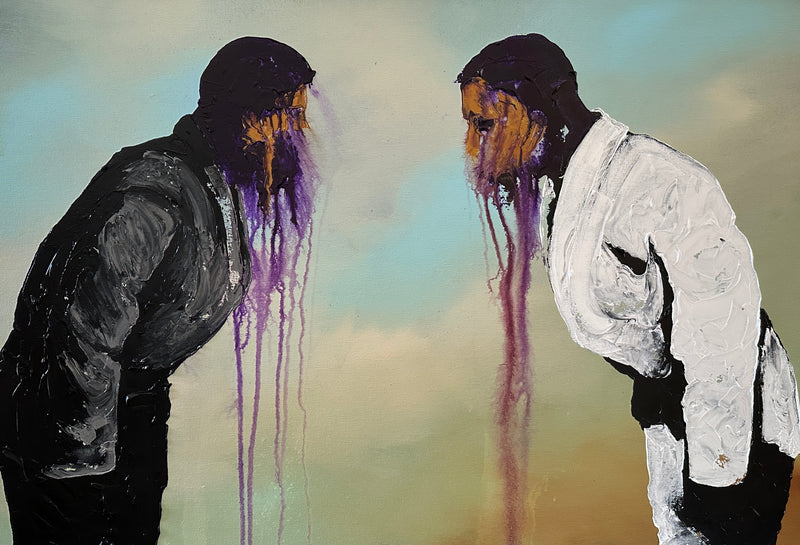 The demons I face 20x30