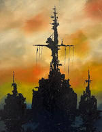 Battleship 24x30