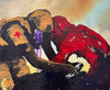 Fighting death 20x24