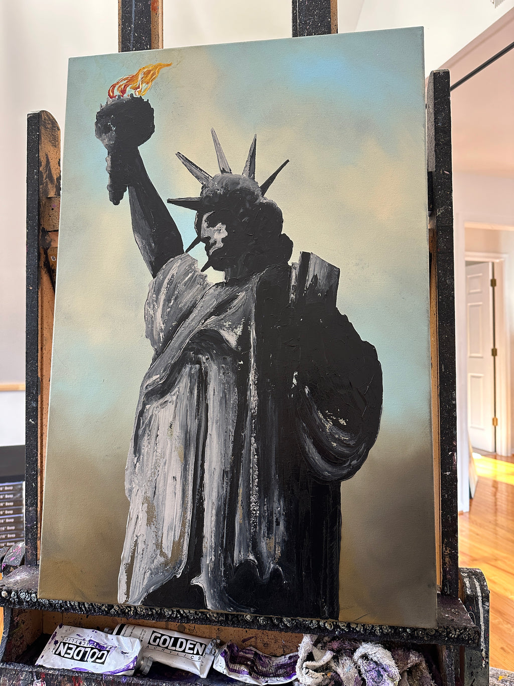lady Liberty freedom statue of Liberty