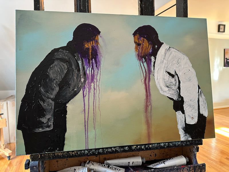 The demons I face 20x30