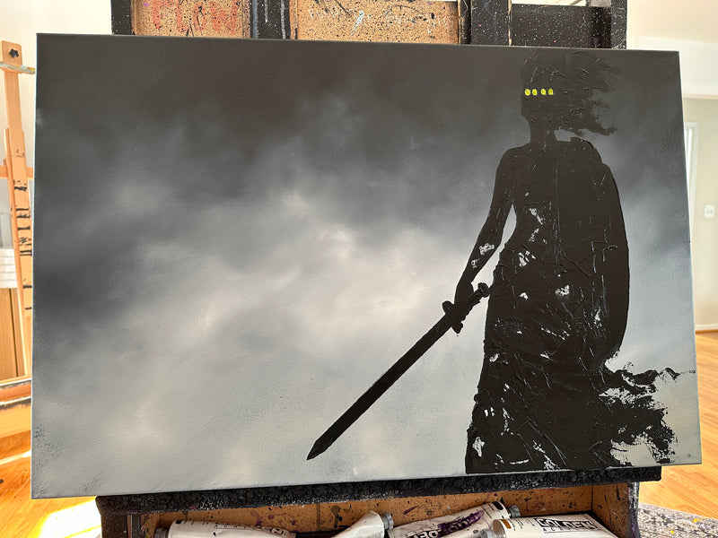Mother of war 20x30