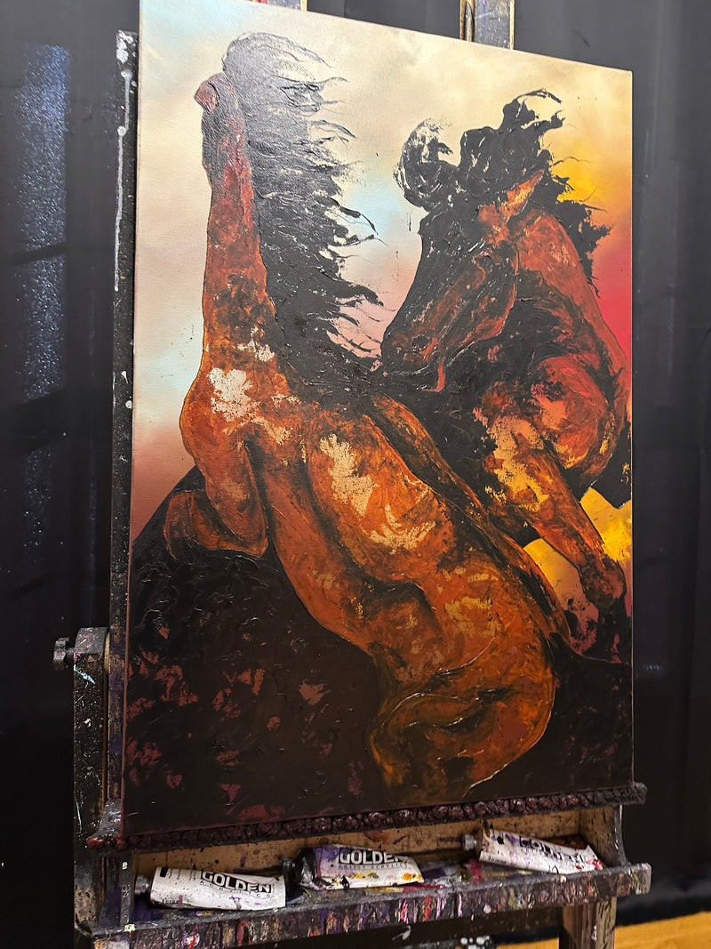Dance of the war horse