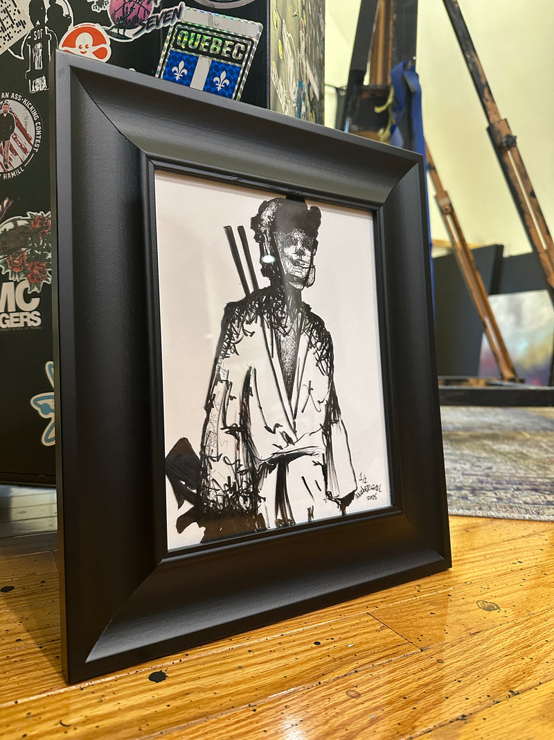 Sketch, I was meditating