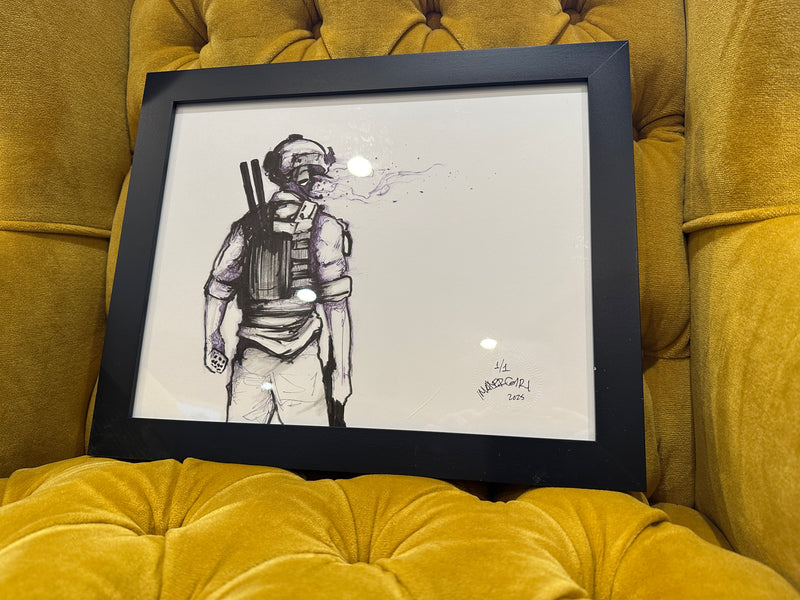 Sketch, as the energy flows