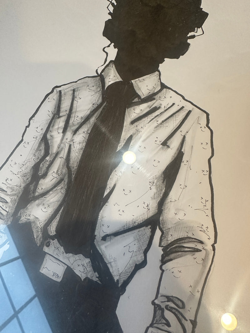 Sketch, wore my nice shirt