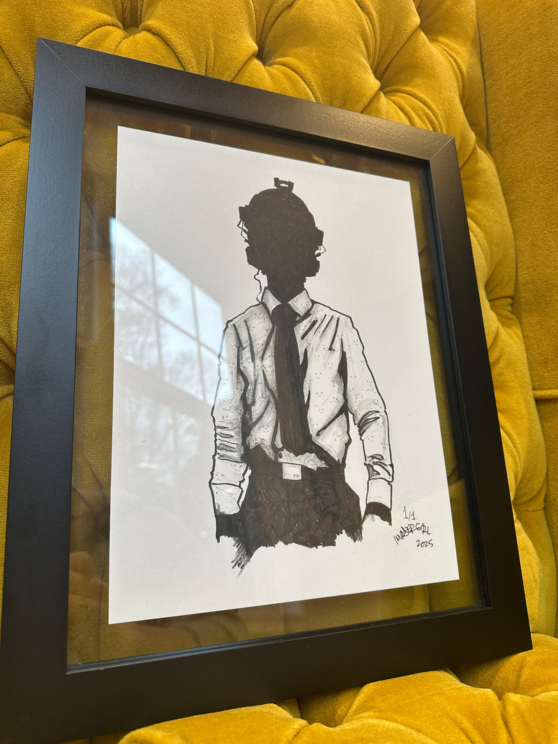 Sketch, wore my nice shirt