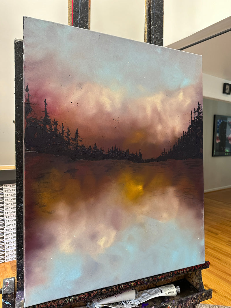 Somewhere Peaceful 24x30