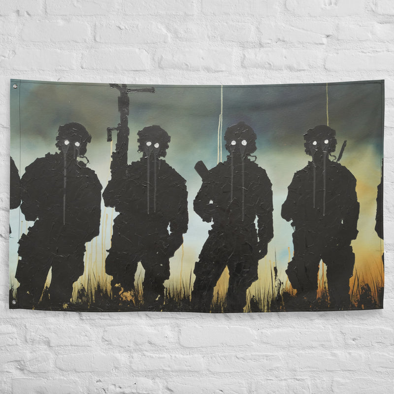 War leaves a mark Flag