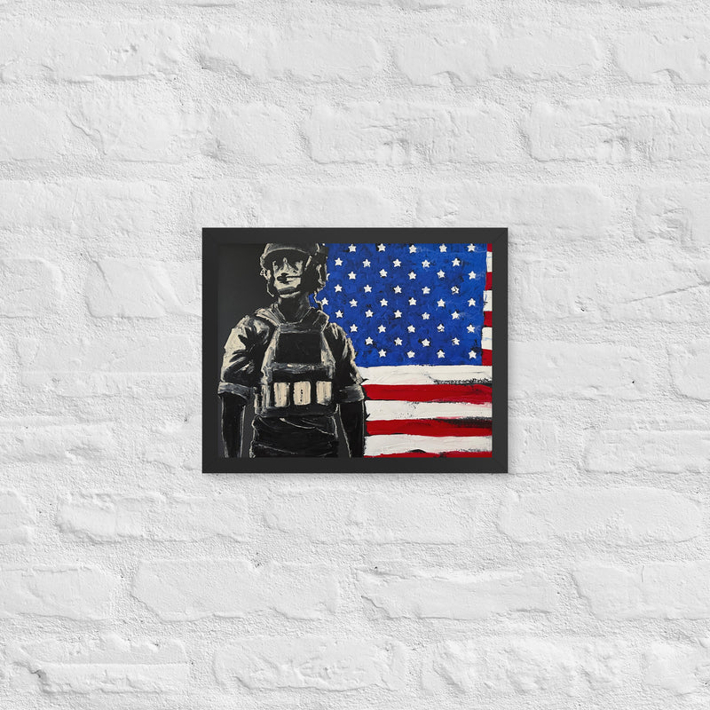 Sons Framed print