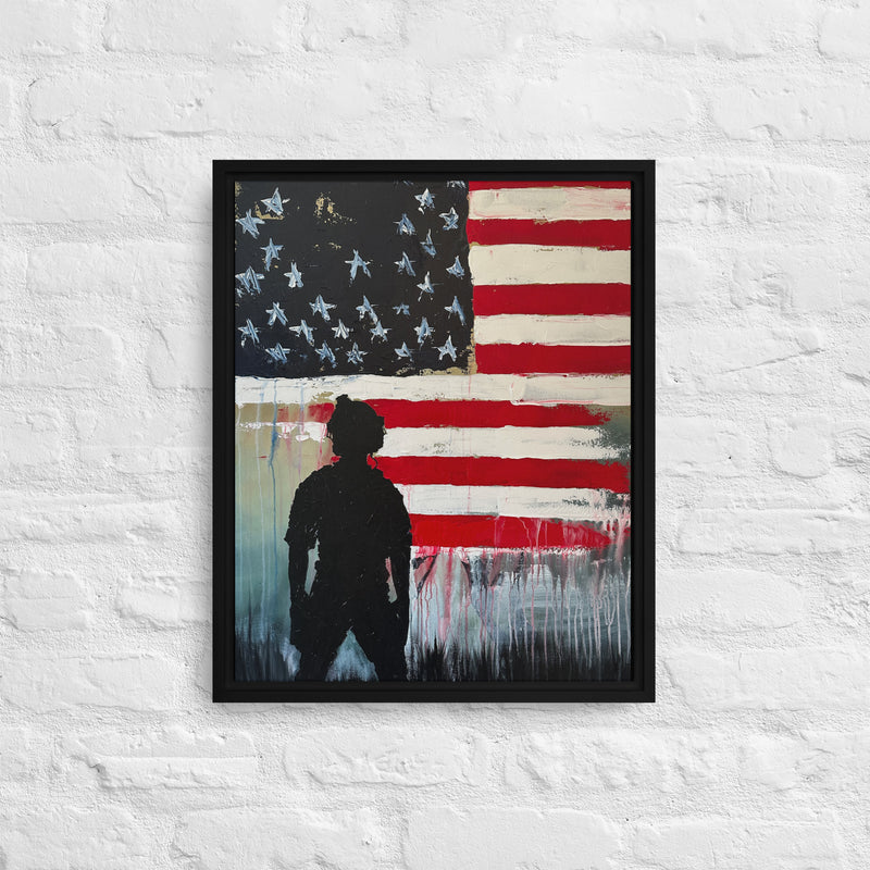 American Made Framed canvas