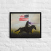 A sound of Freedom Framed canvas
