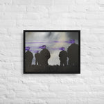 Still at War Framed canvas