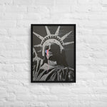 Lady Liberty Framed canvas