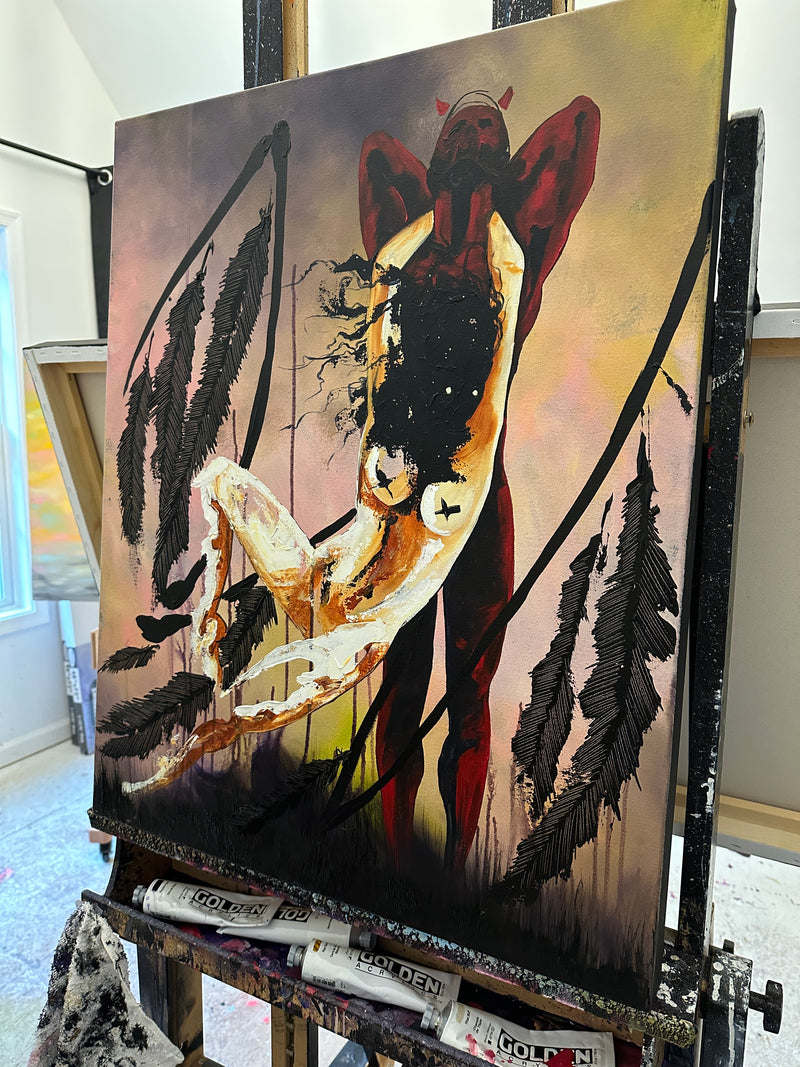 The Weight of it 24x30