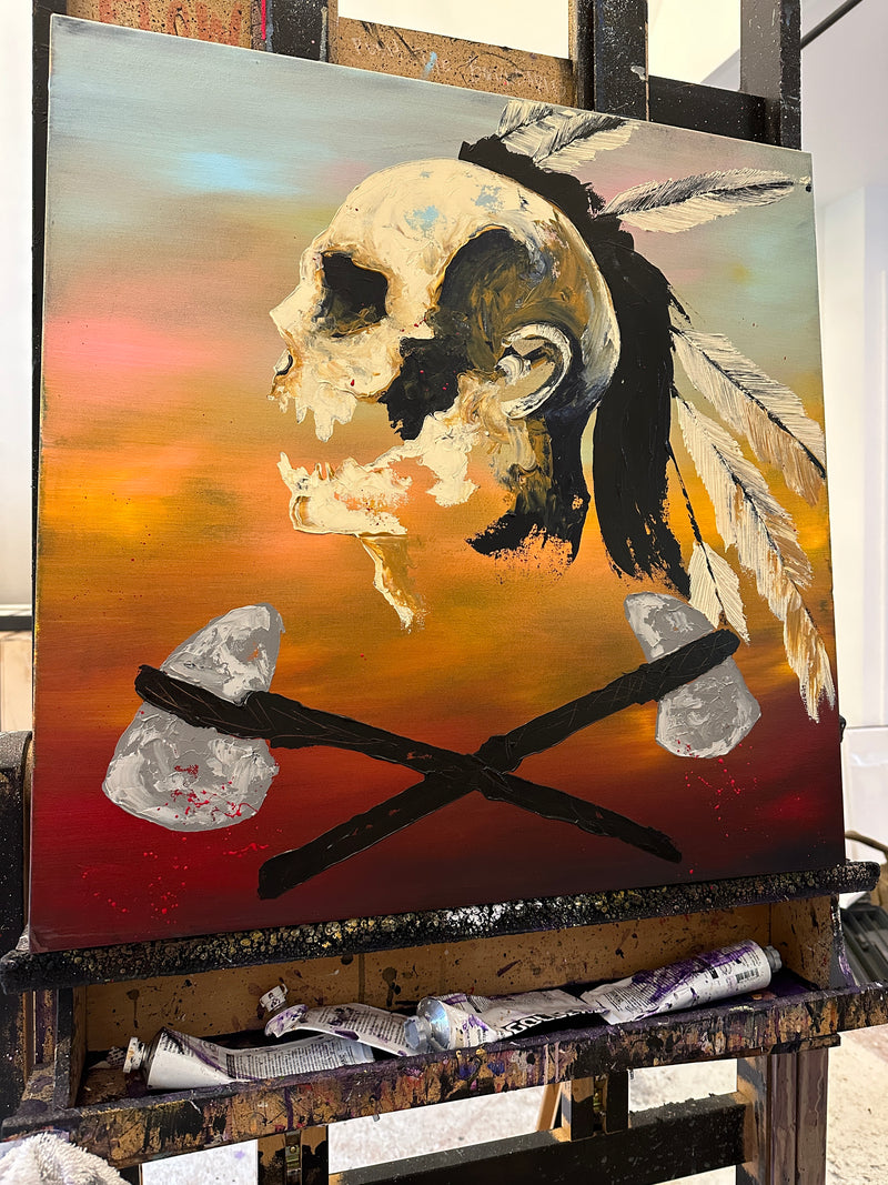Red Man 24x24