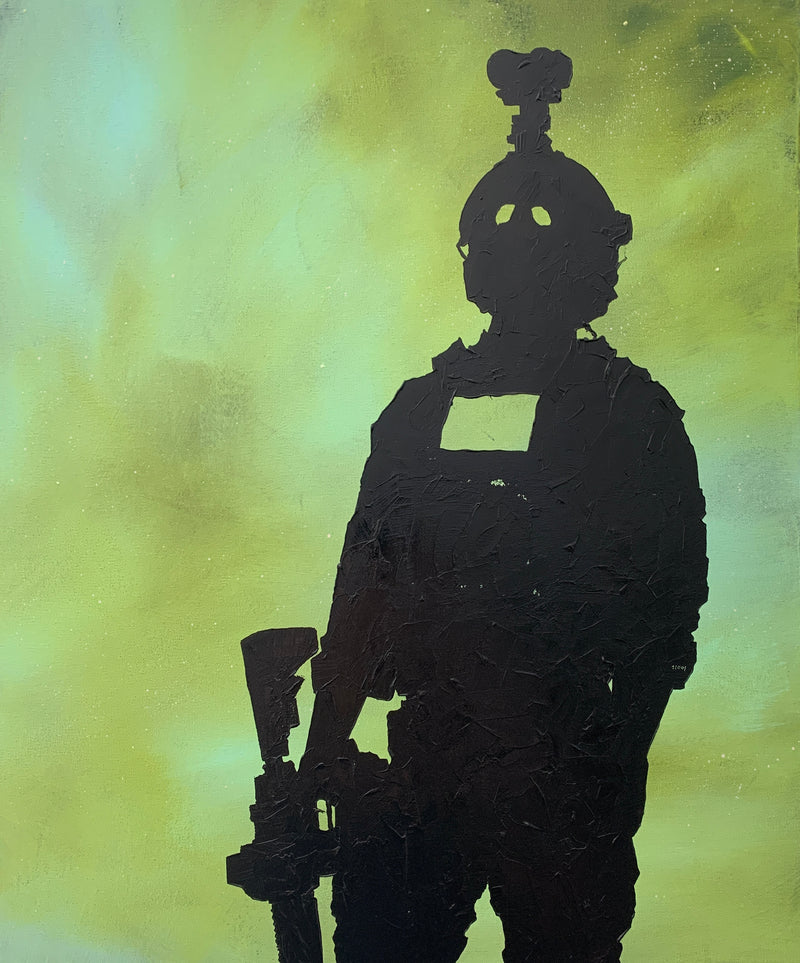 We creep silently to the next Target 20x24