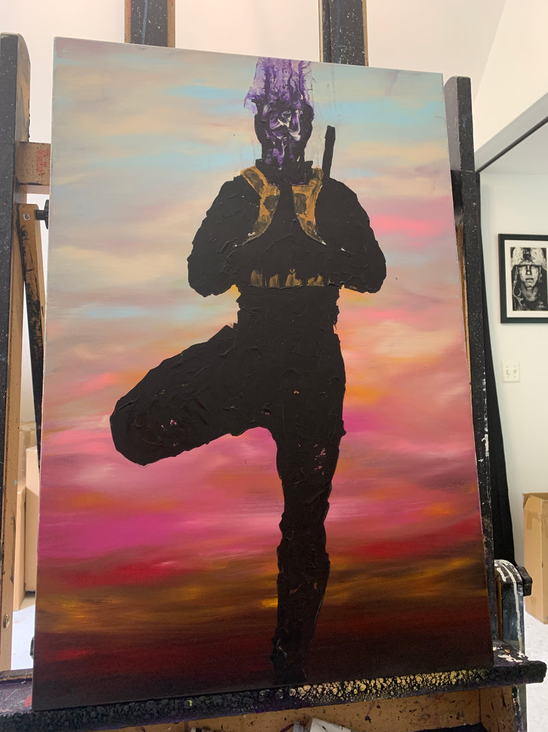 Balance of one’s self 20x30