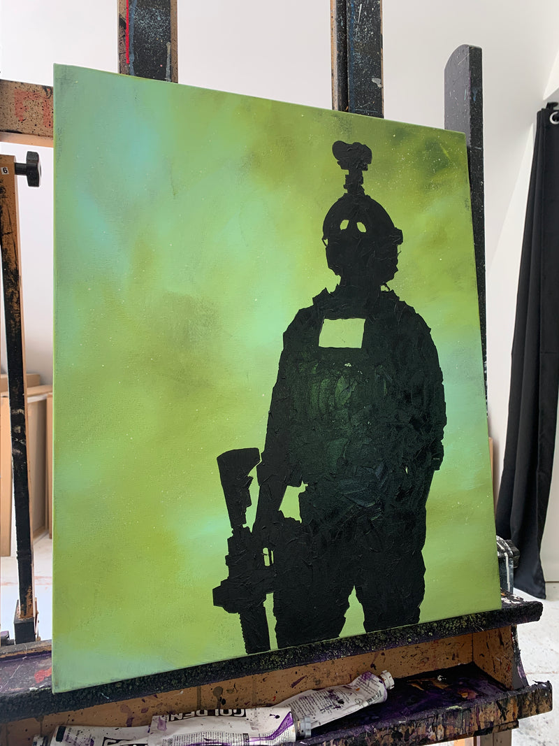 We creep silently to the next Target 20x24