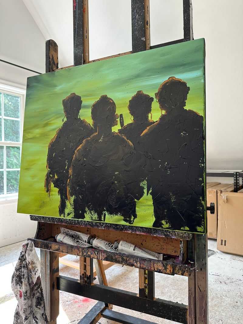We Hunt 24x30