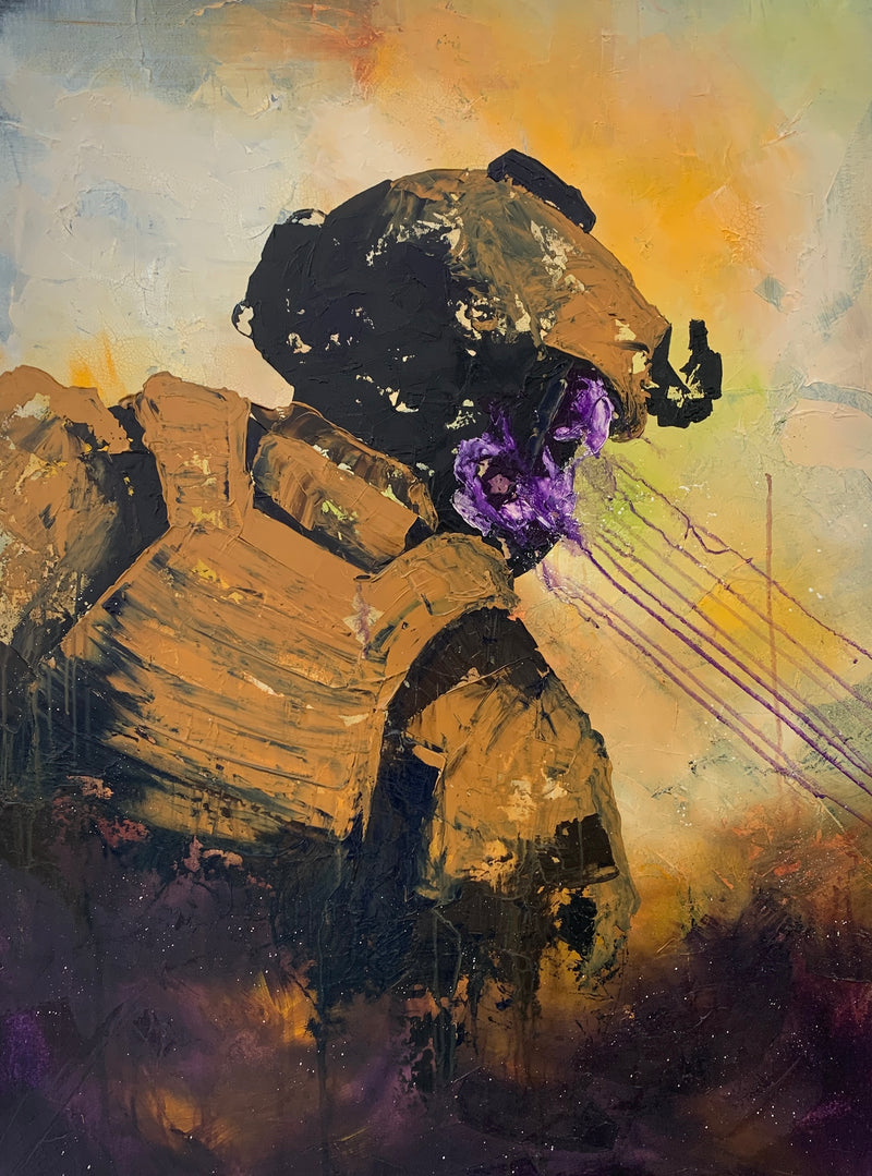Lean into the Fear 30x40