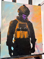 Forever in my mind 24x30