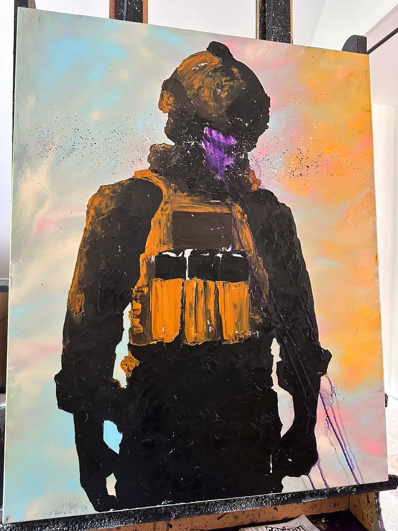 Forever in my mind 24x30