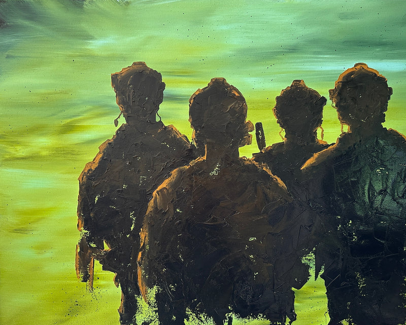 We Hunt 24x30