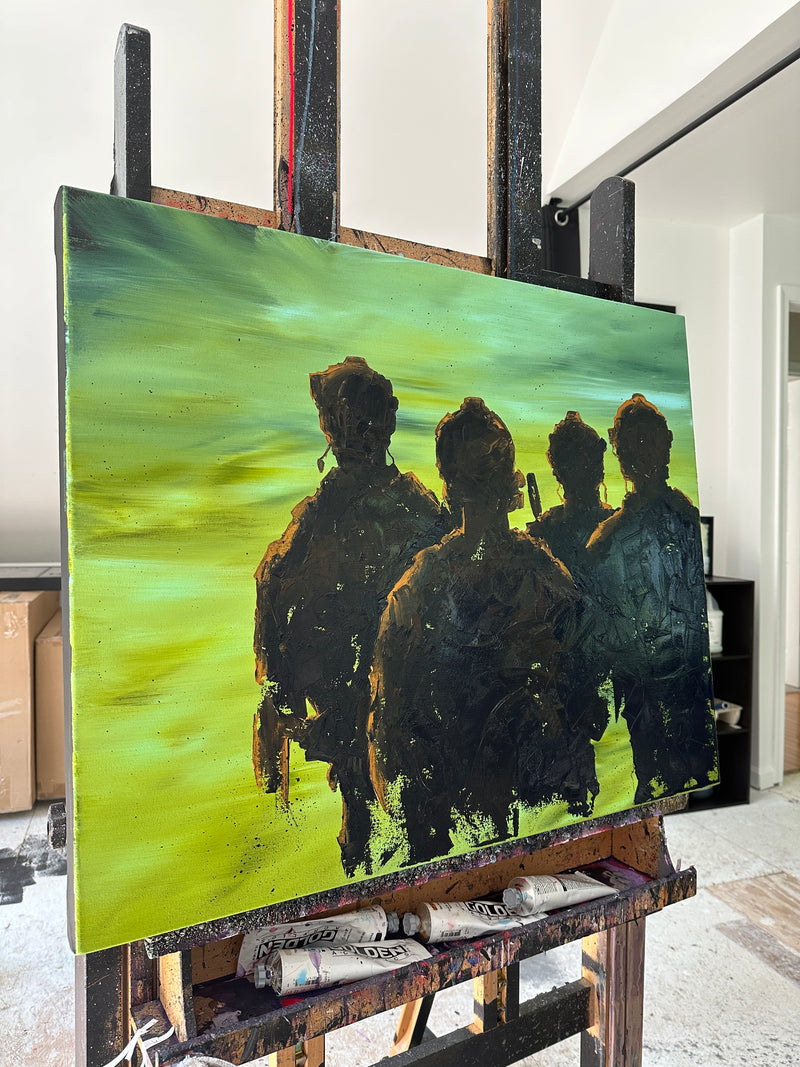 We Hunt 24x30