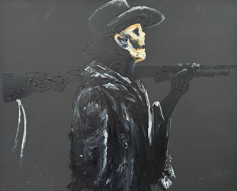 When Death Smiles 24x30
