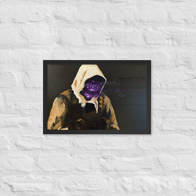 I am Warrior Framed print