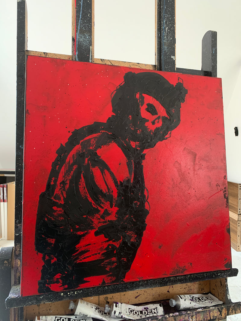 When Death smiles, smile back 24x24