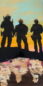 Hell and Heaven 18x36