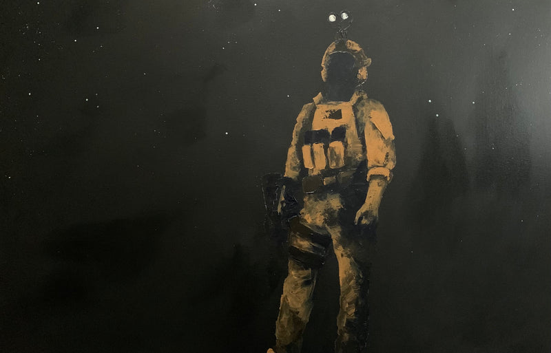 Stargazing 24x36