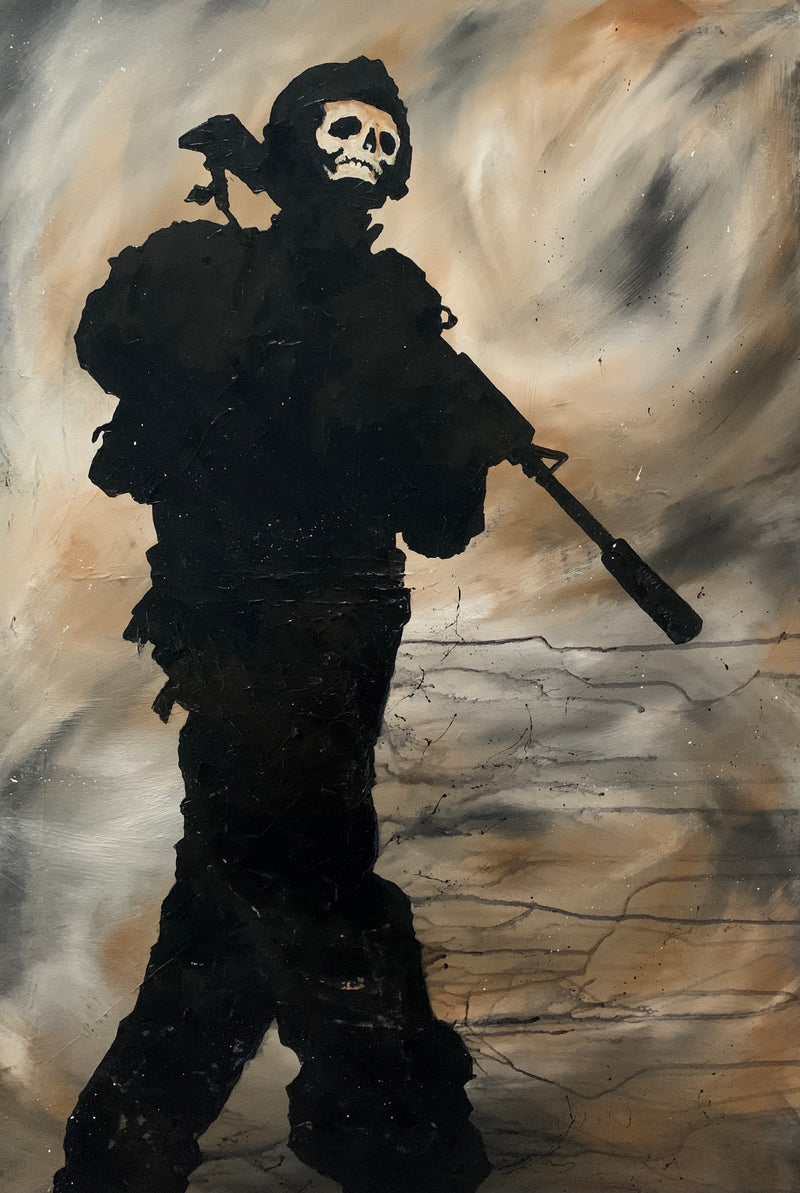Soldier on 20x30