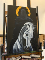 Behold , Death 20x30
