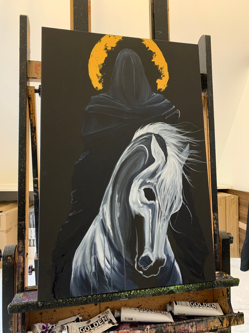 Behold , Death 20x30