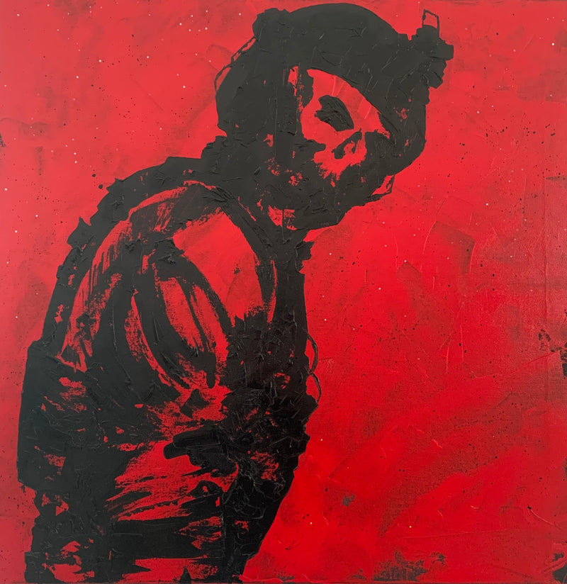 When Death smiles, smile back 24x24