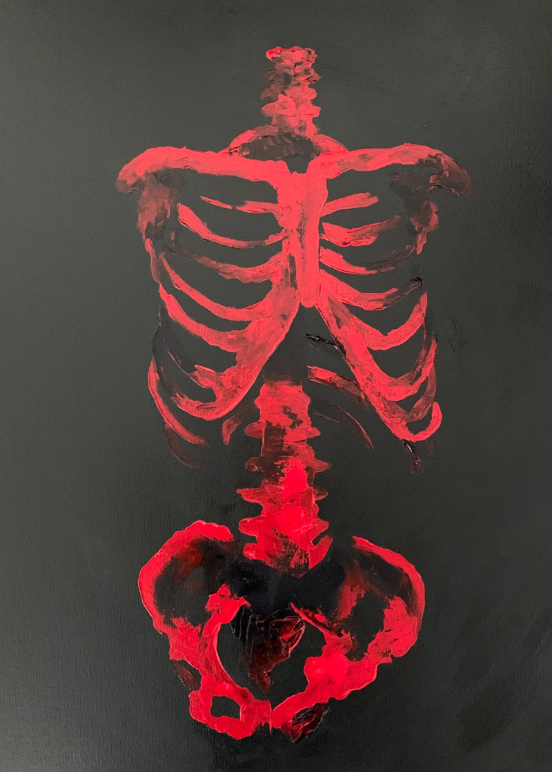 Red Bones 18x24
