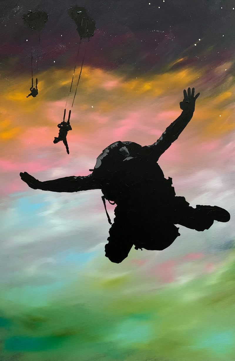 Free fall 20x30