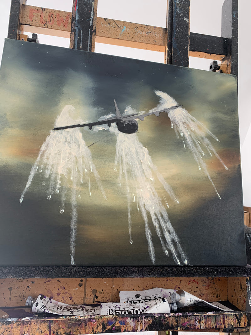 Gunship 20x24