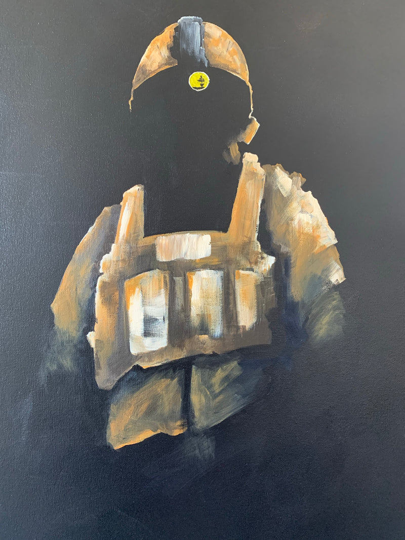 Long ago 18x24