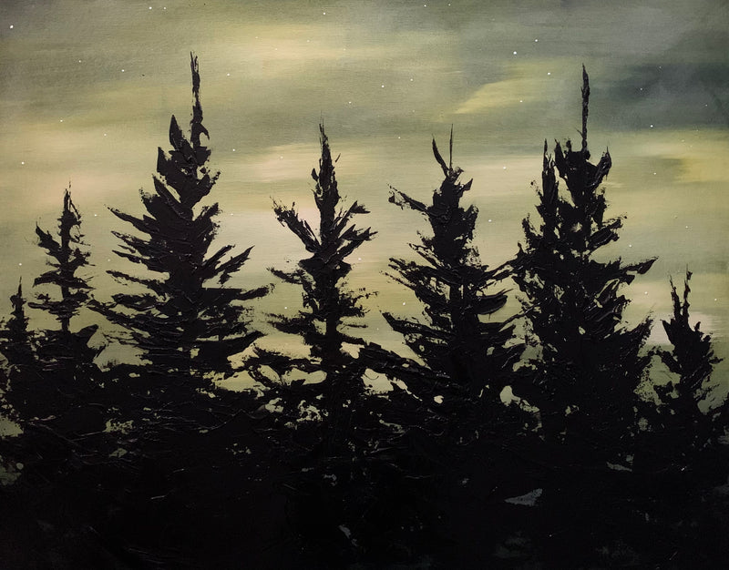 The Night comes alive 24x30