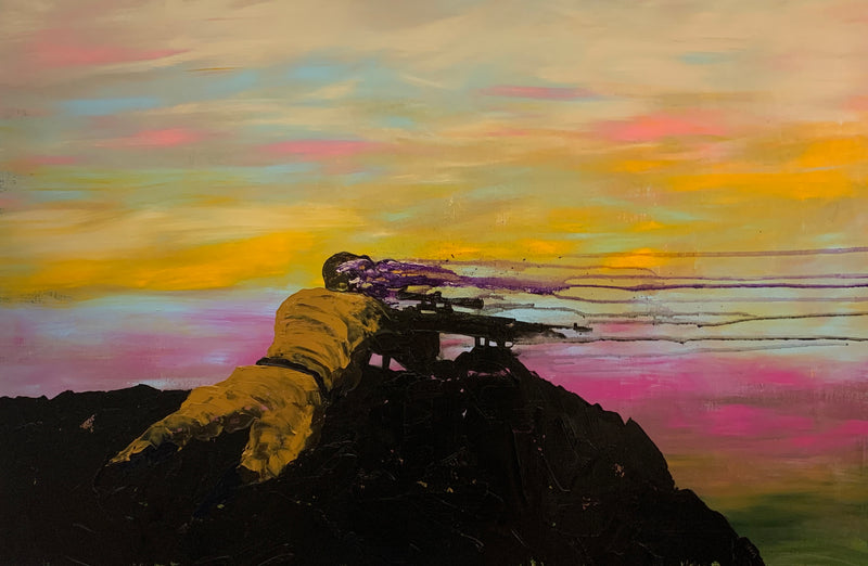 From up here 24x36