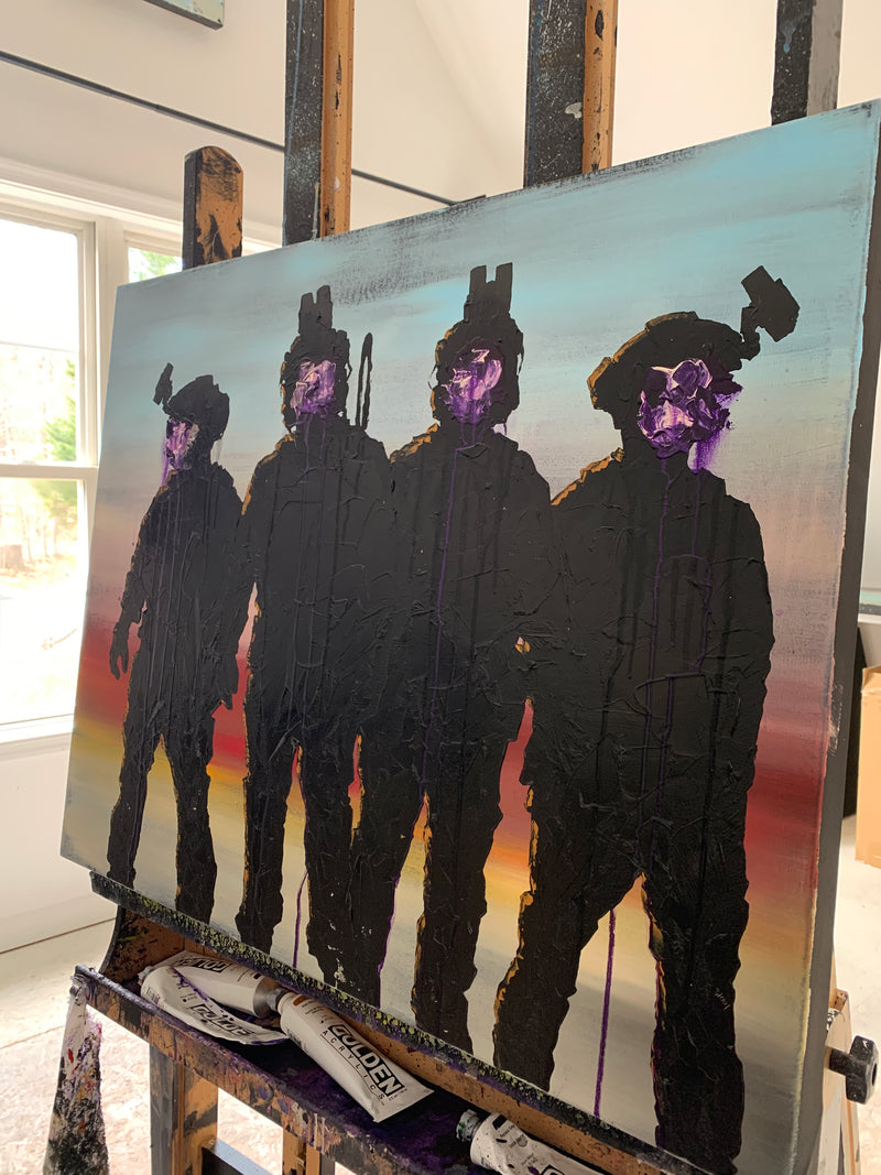 Modern day Fighter 24x30